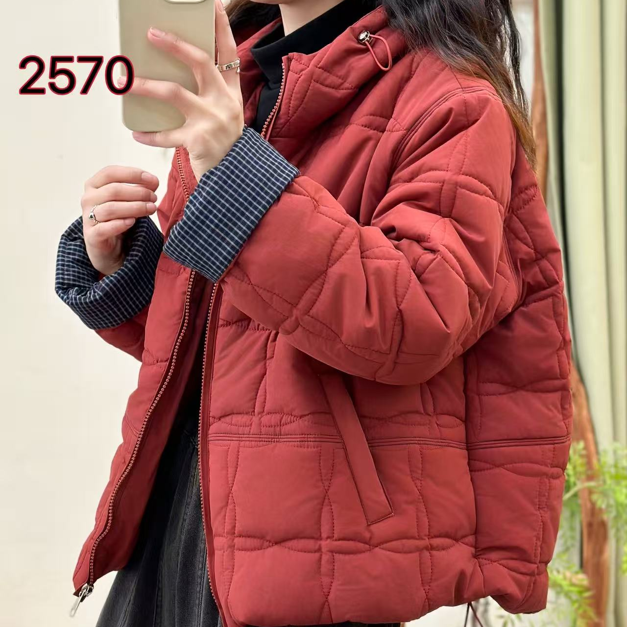 19169新款秋冬加厚休闲棉服外套复古宽松