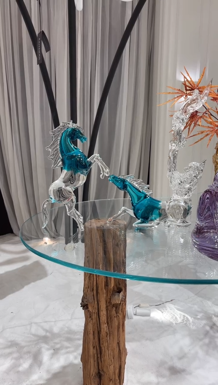 【闪购商品】茶宠AJ06192卧姿+AJ06193跃姿马