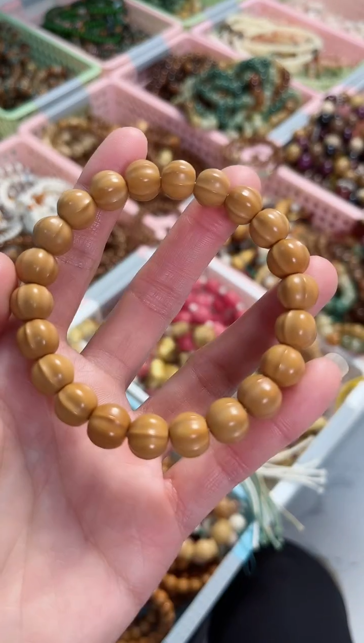 【闪购商品】菩提根/象牙果手串猴头鲨鱼背 微瑕