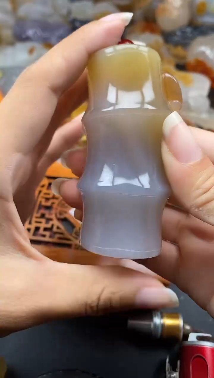 未镶嵌1玛瑙/玉髓老*ll