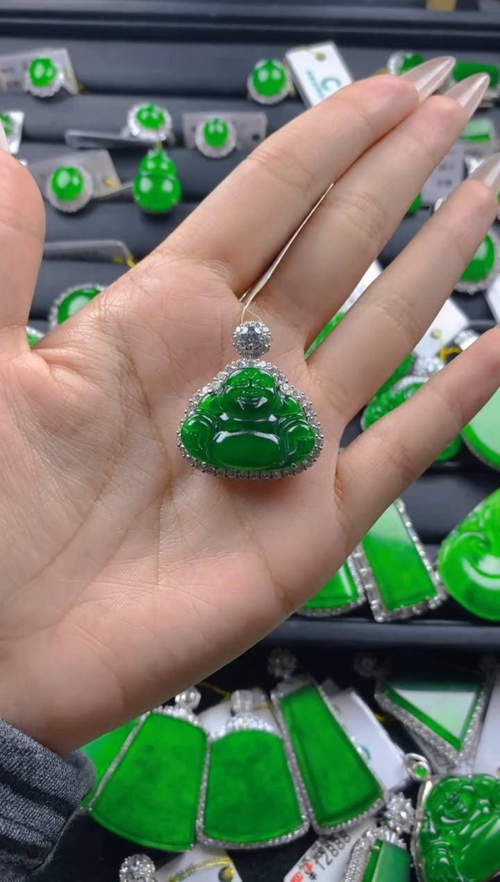 【闪购商品】翡翠颈饰银S925镶嵌11111111