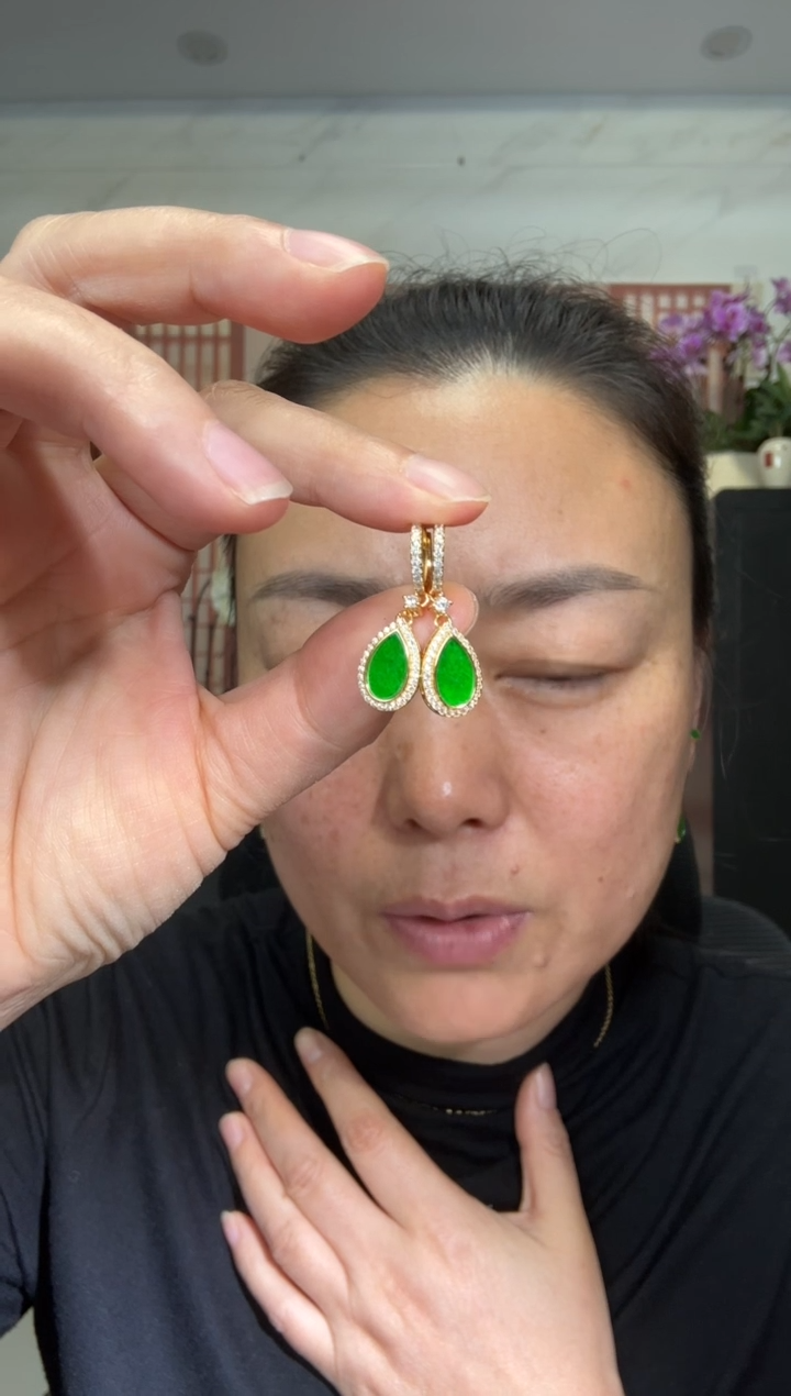 颈饰银S925镶嵌翡翠【多样性发其一】00002811