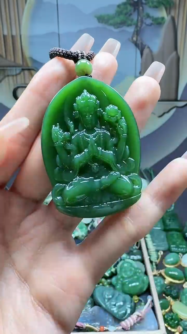 【闪购商品】和田玉挂件未镶嵌1