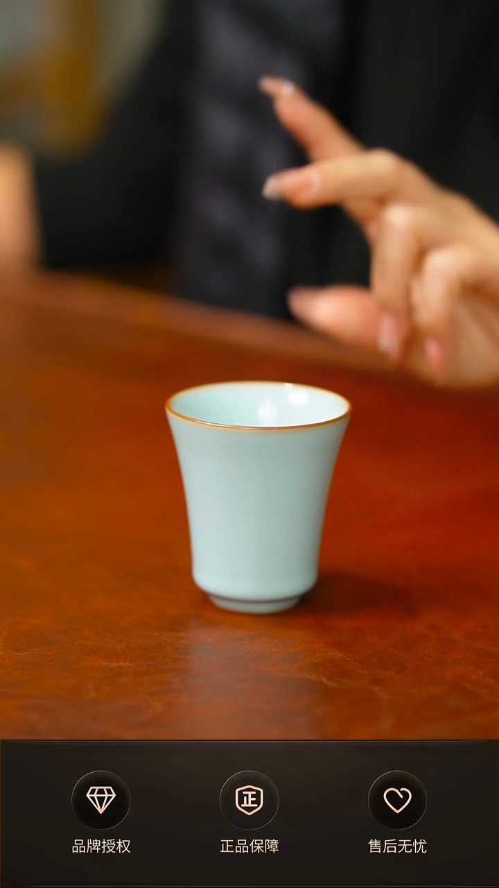 一级铜口闻香杯  礼盒