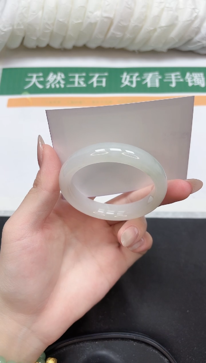 未镶嵌手镯石英质玉1-54