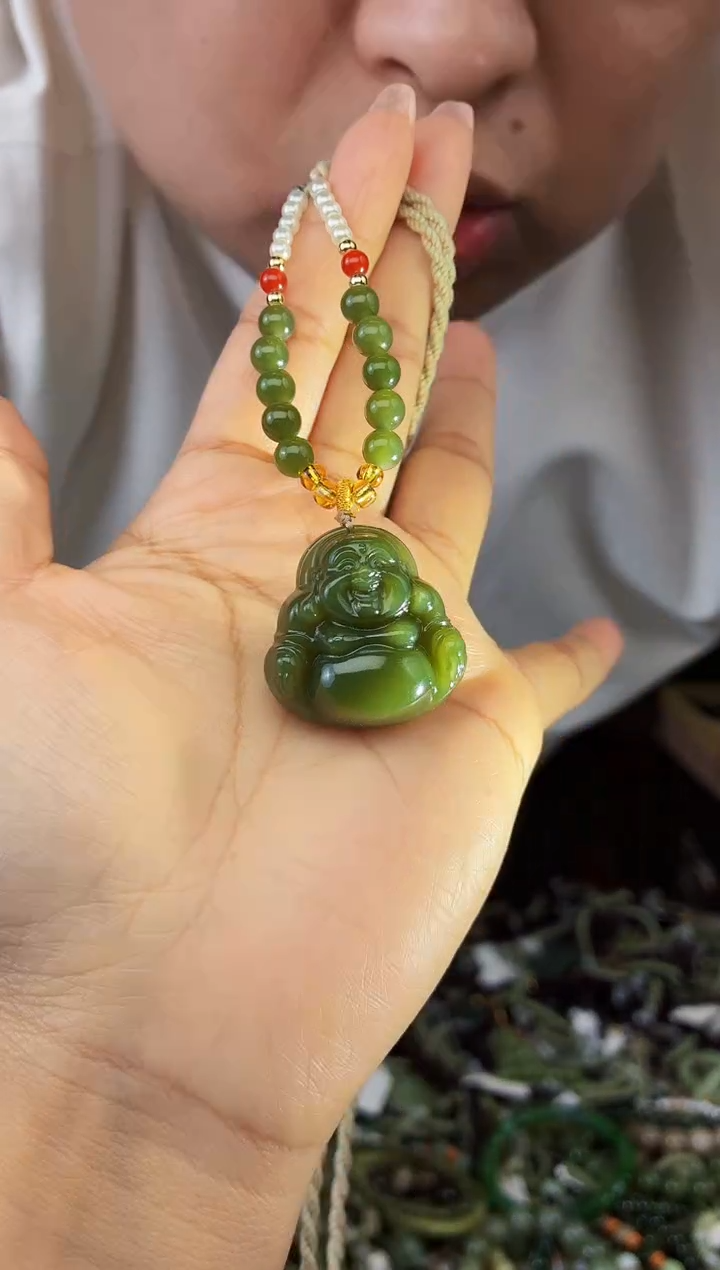 和田玉未镶嵌颈饰多样性发货拍一发一