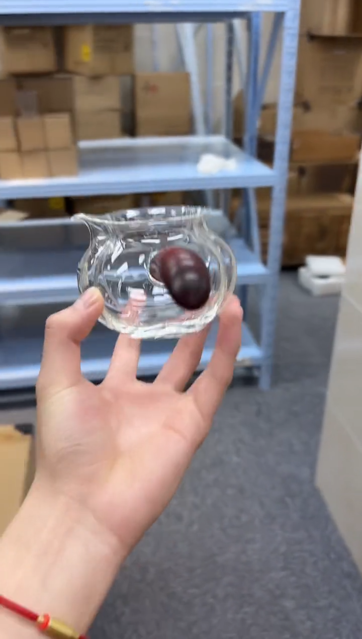 禾器-福木茶海-侧把透明色+禾器清简杯透明色