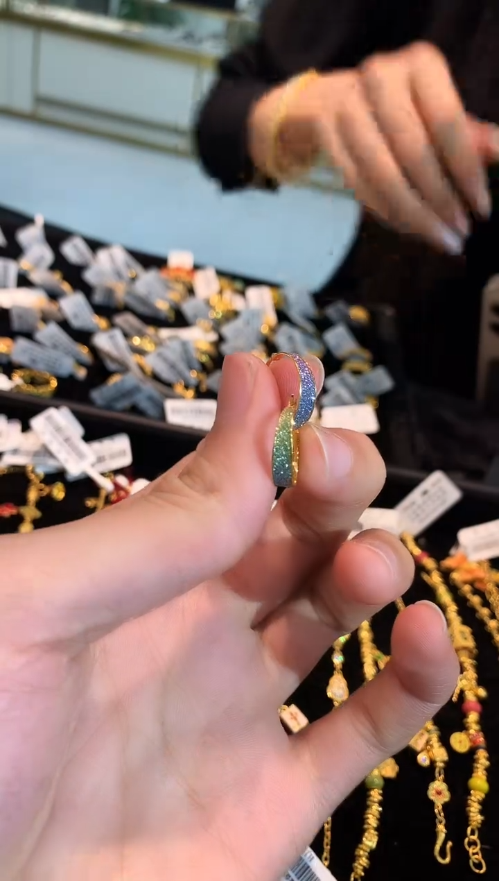 定制足金耳饰LQ061耳饰