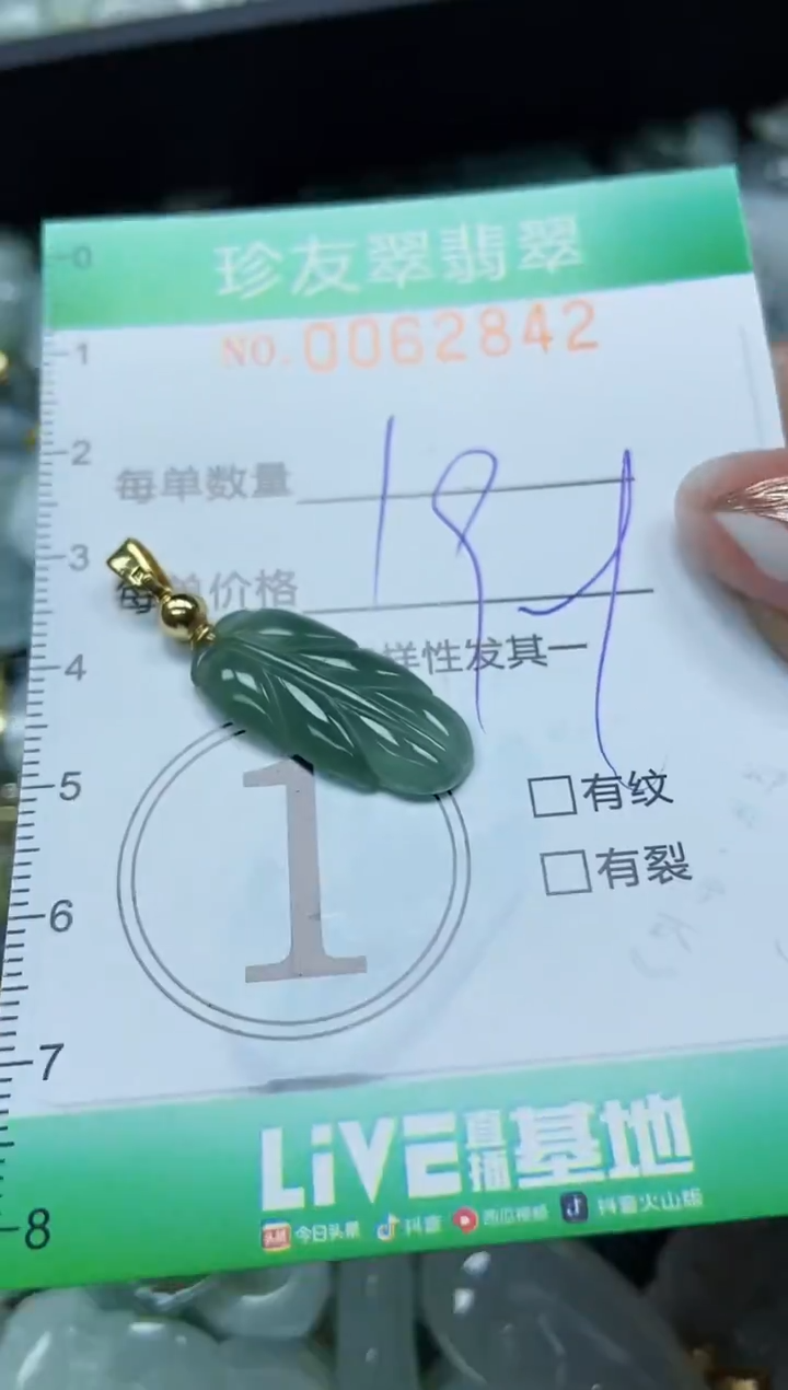 【闪购商品】翡翠颈饰未镶嵌闪购0062842