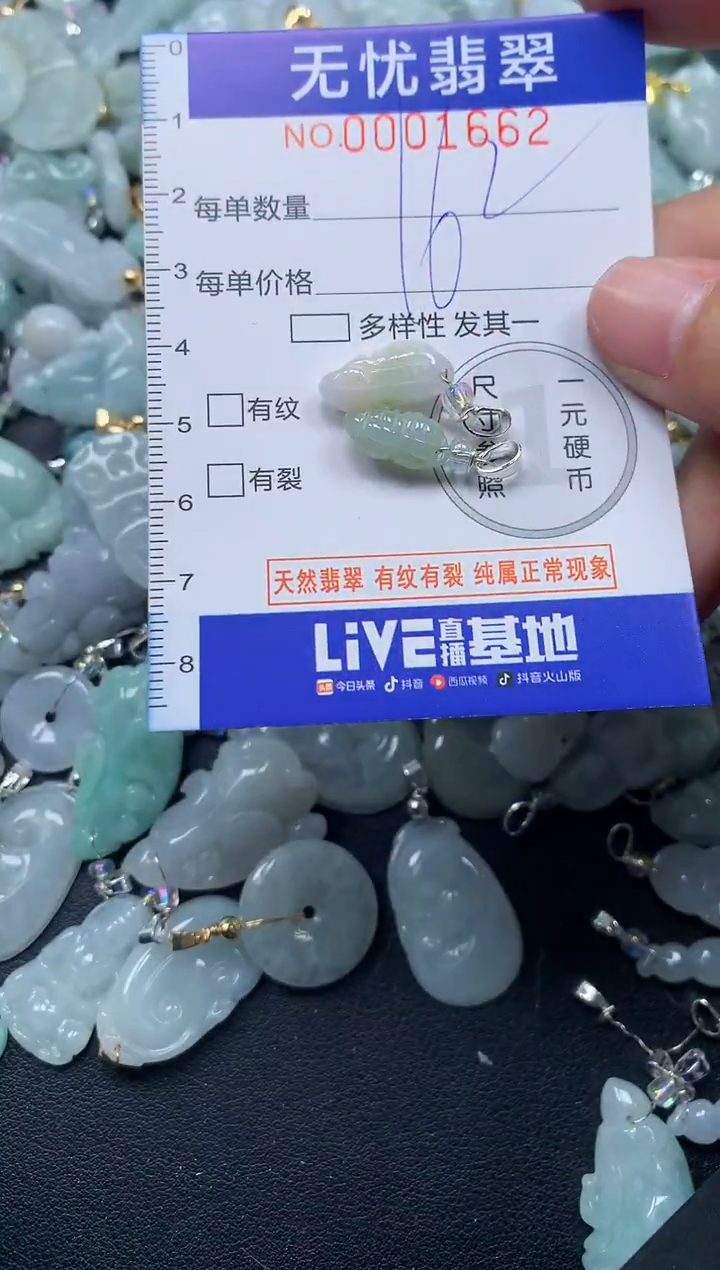 颈饰未镶嵌翡翠1662