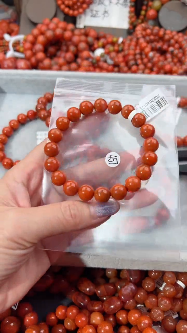 【闪购商品】南红玛瑙手串未镶嵌10