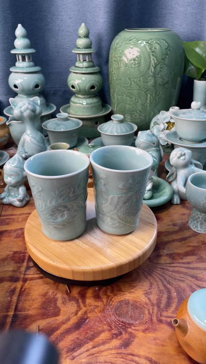 微瑕特价青瓷 慧语瓷坊