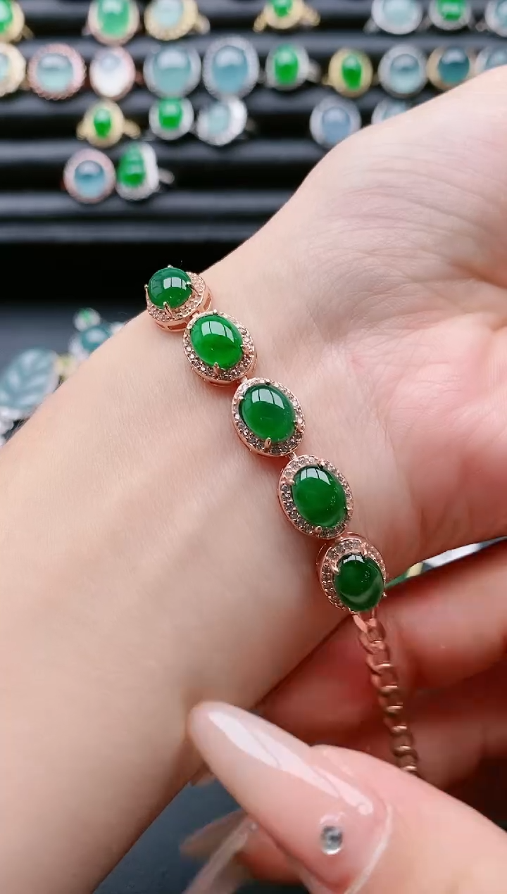 【闪购商品】翡翠戒指银S925镶嵌11111