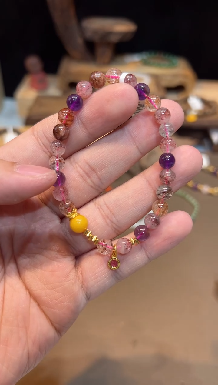 【闪购商品】水晶手链未镶嵌手饰@@9608