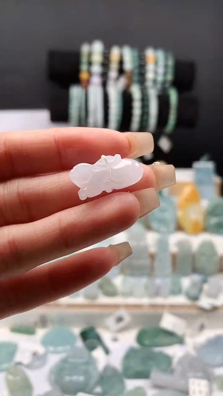 吊坠(不含链)未镶嵌翡翠148小兔子