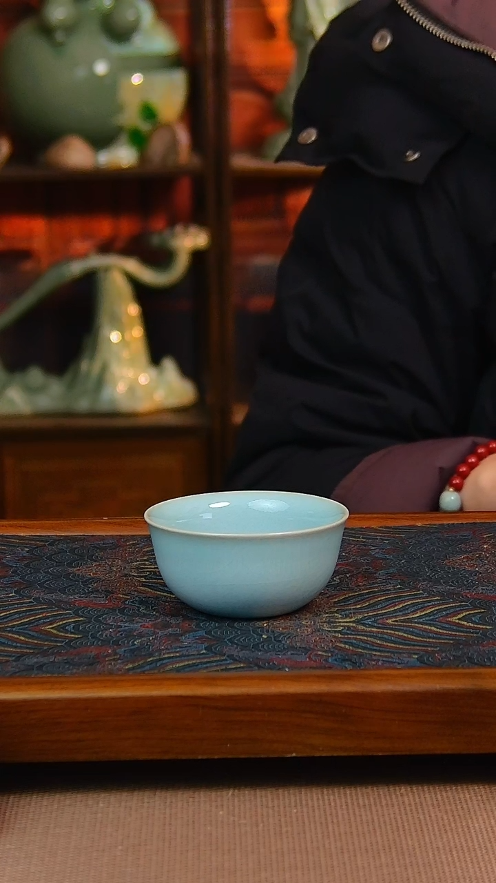 【闪购商品】原矿汝瓷福利手工鸡缸杯