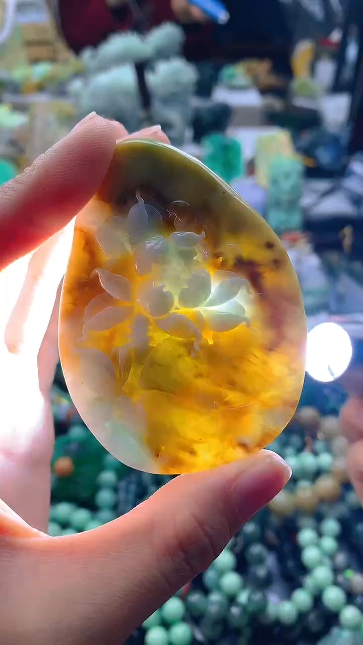 颈饰未镶嵌翡翠天然缅甸a货翡翠