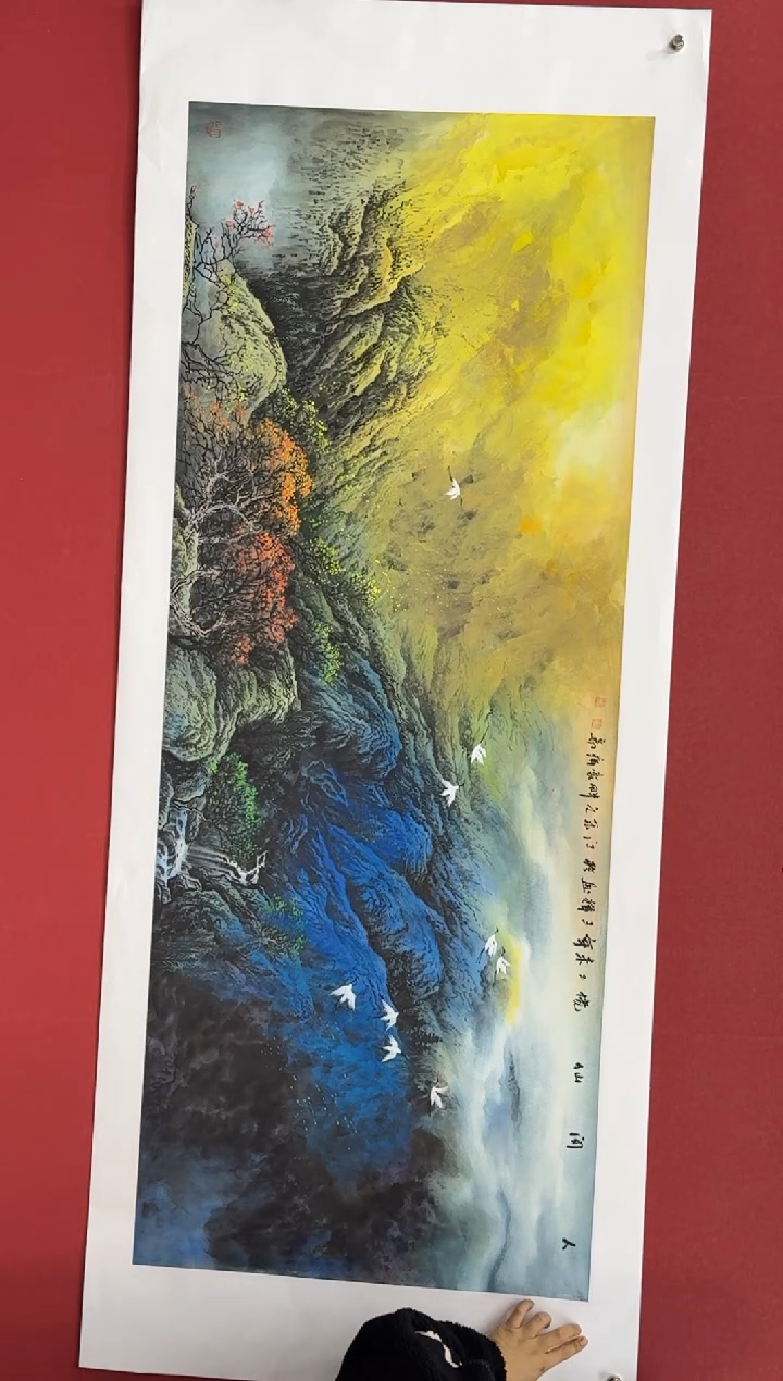 【闪购商品】国画国画绘画山水花鸟