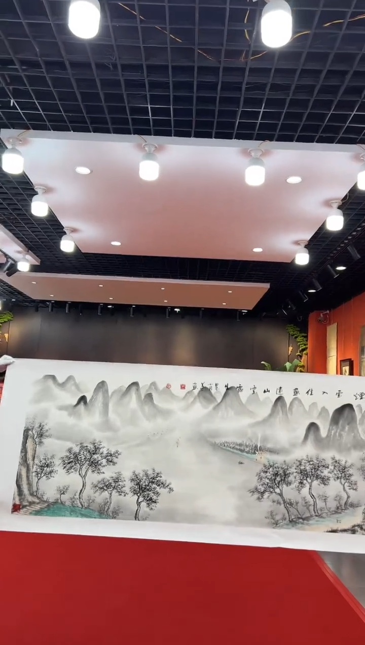 【闪购商品】国画道一老师亲笔绘画作品B134