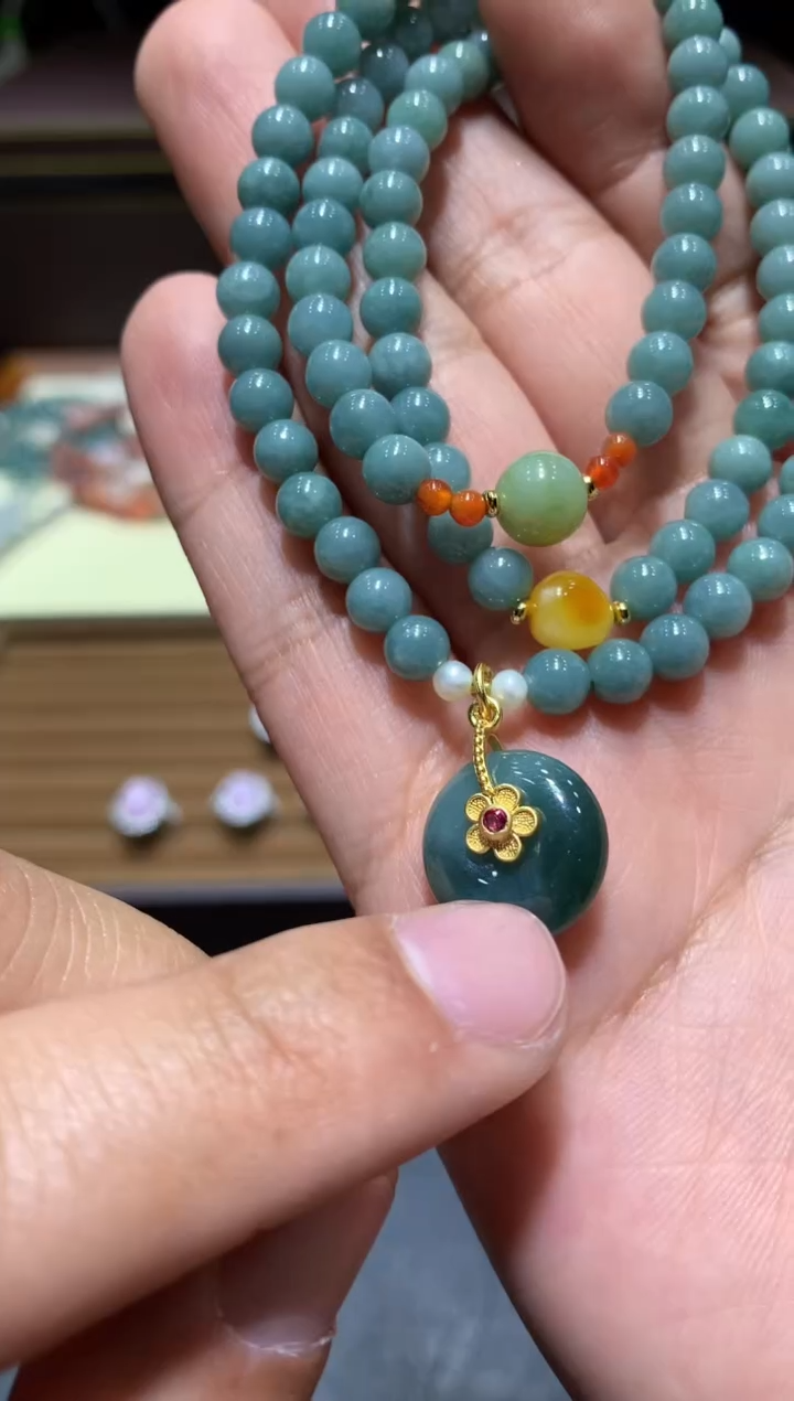 【闪购商品】翡翠手链未镶嵌Y56【多样性发其一】