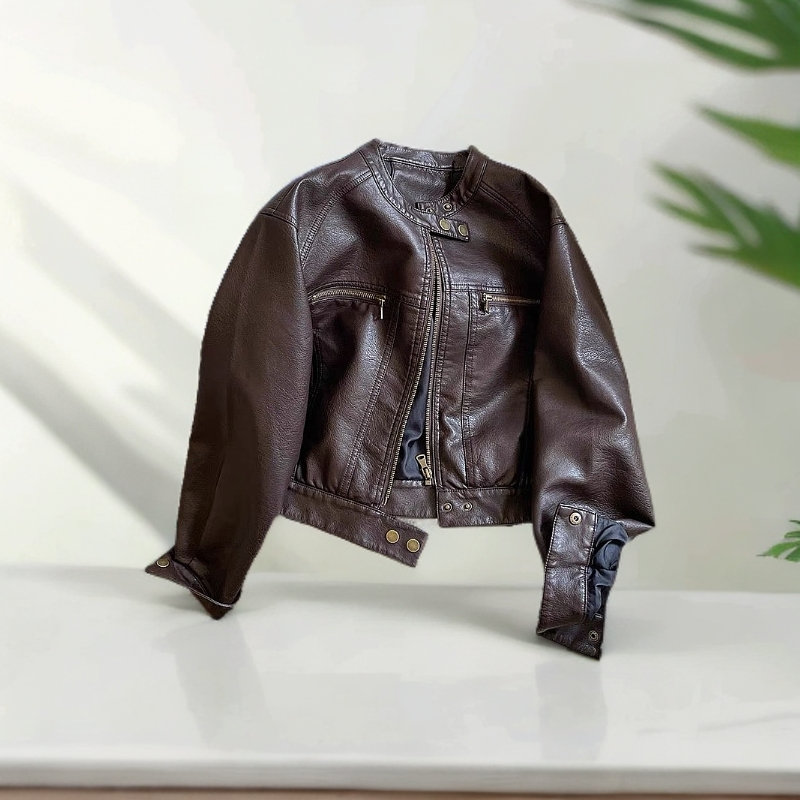 2号休闲皮衣【实物以直播间为准】