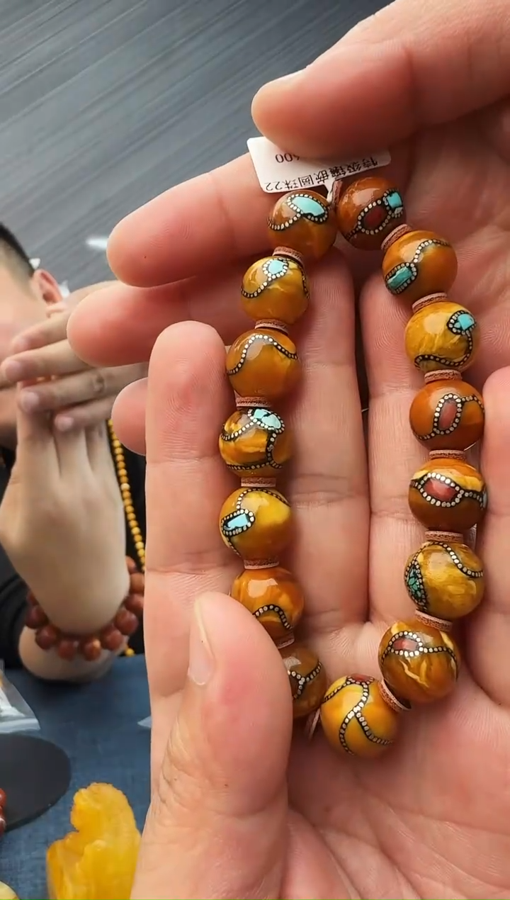 蜜蜡未镶嵌珠宝奇石假一罚十22，多样性发其一