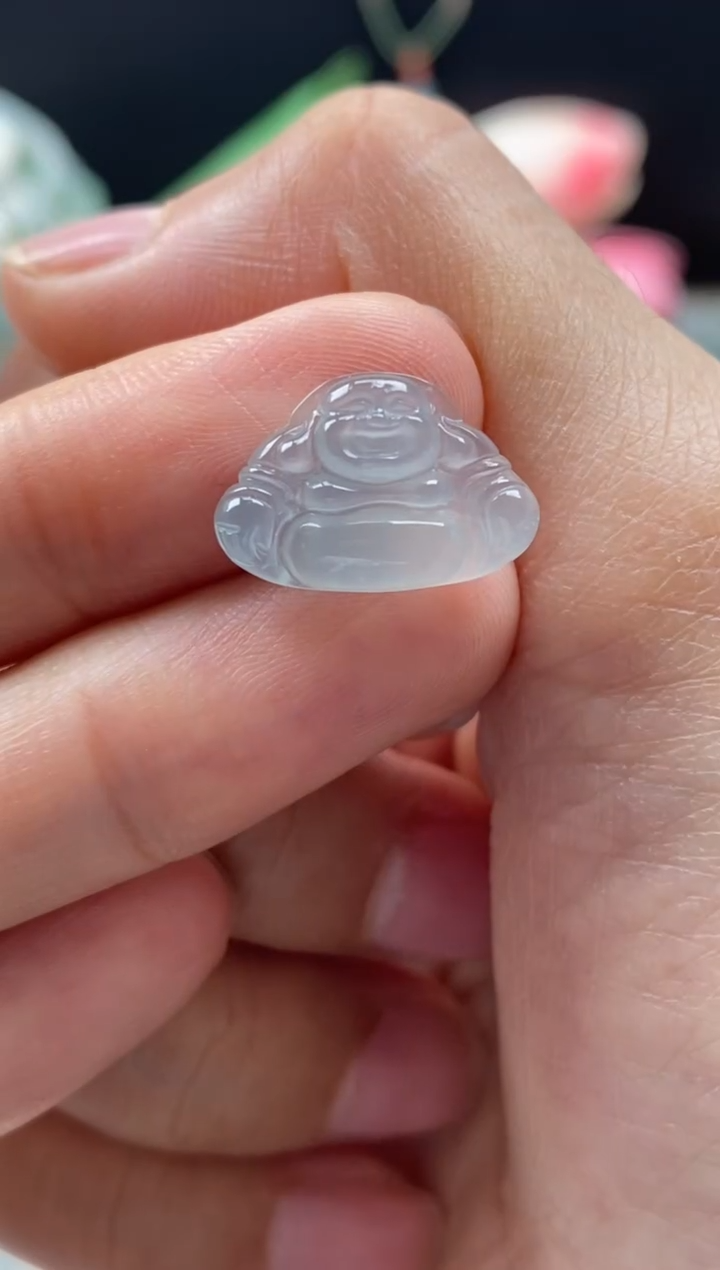 【闪购商品】翡翠颈饰未镶嵌翡翠冰晴佛公