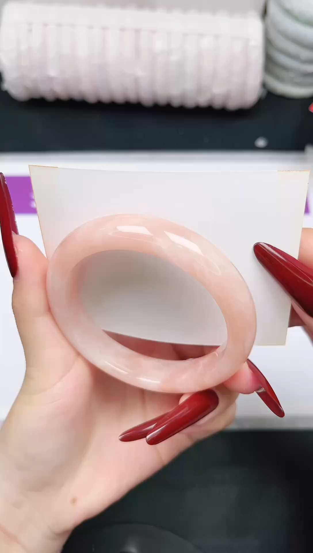 未镶嵌手镯石英质玉4-58