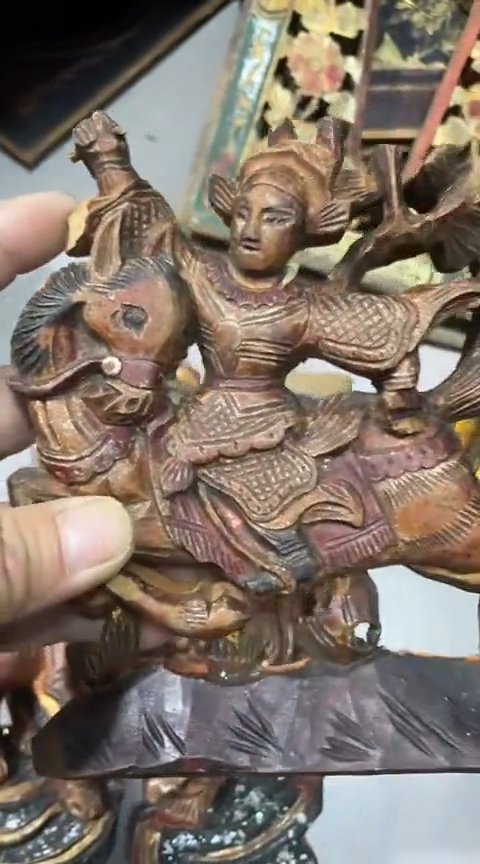 【闪购商品】香榧木1个孤品木雕30