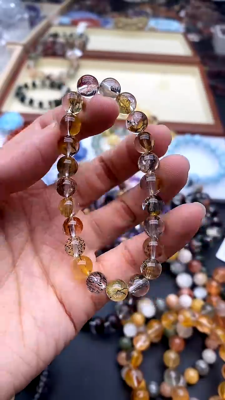 【闪购商品】水晶手链未镶嵌小树胶花8.3