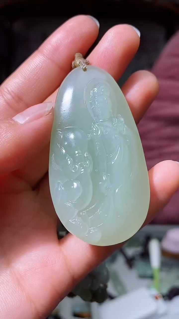 【闪购商品】和田玉挂件未镶嵌1