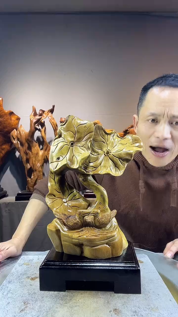 金丝楠用****9小叶桢楠随行摆件10