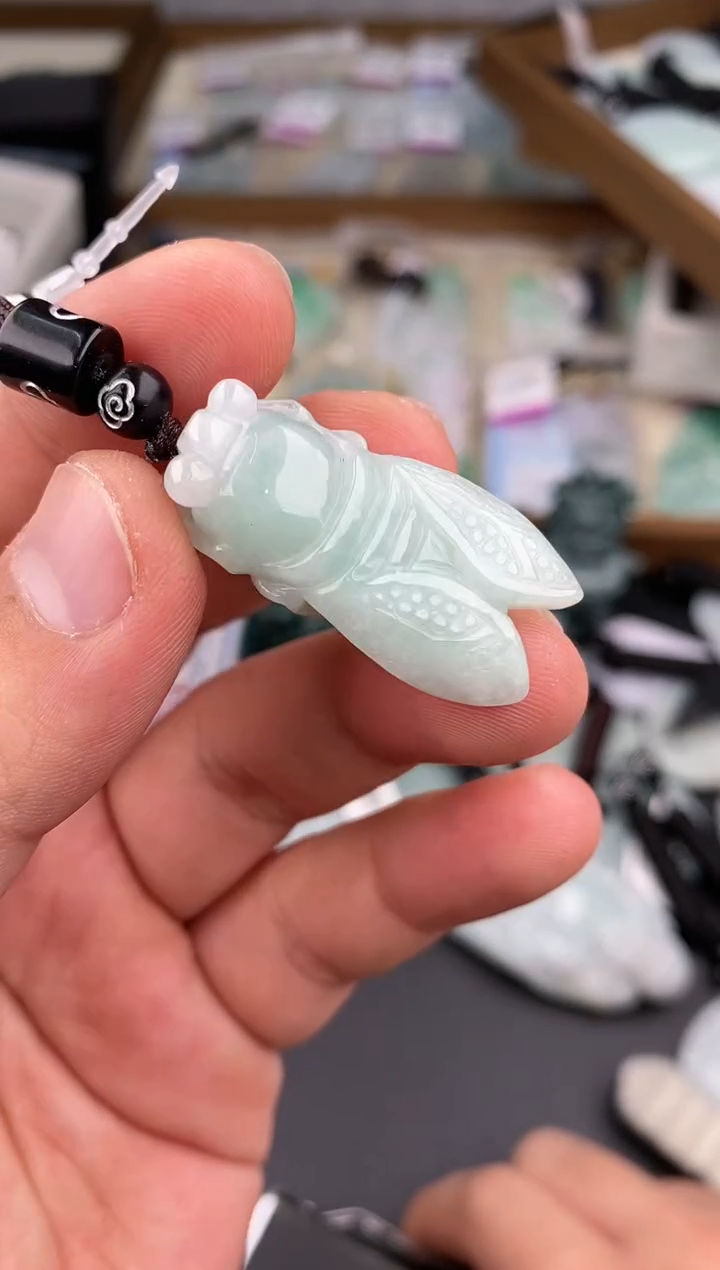 【闪购商品】翡翠颈饰未镶嵌  天然翡翠，一物一图