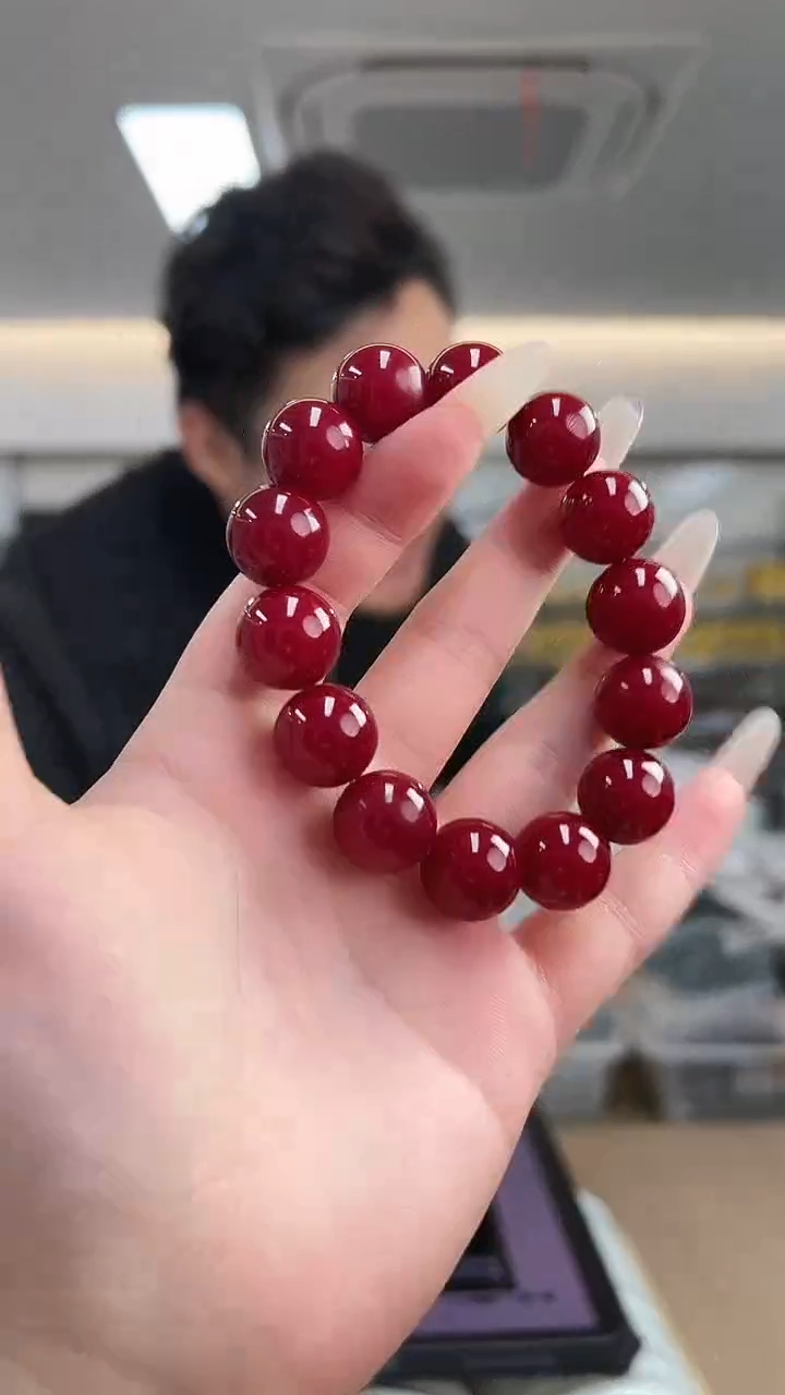 【闪购商品】血珀手串未镶嵌14m手串