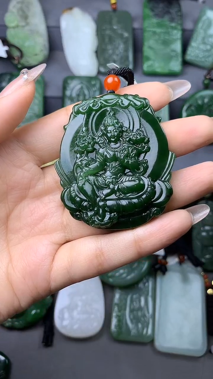 【闪购商品】定制和田玉挂件拍一发一不退不换