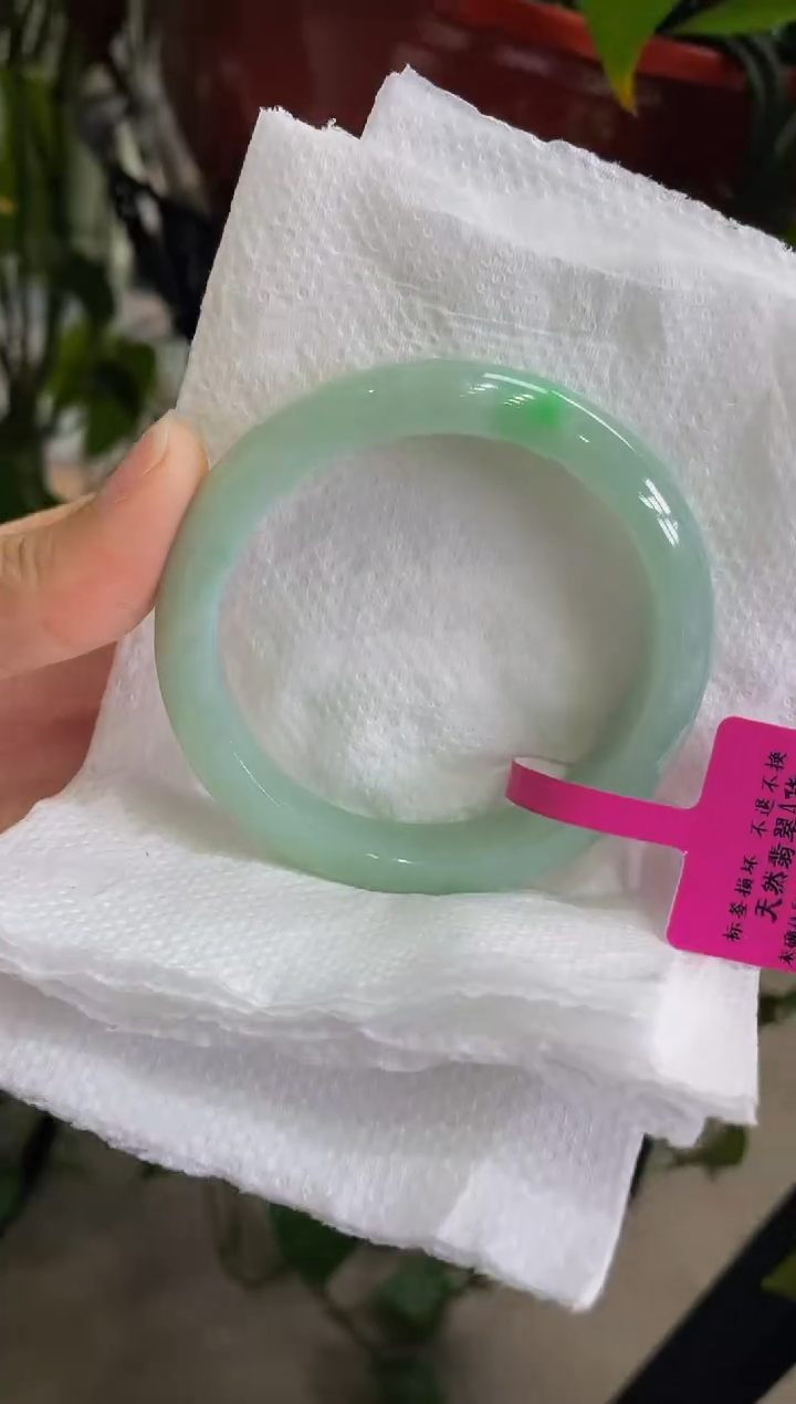 【闪购商品】翡翠手镯未镶嵌216手镯53.6