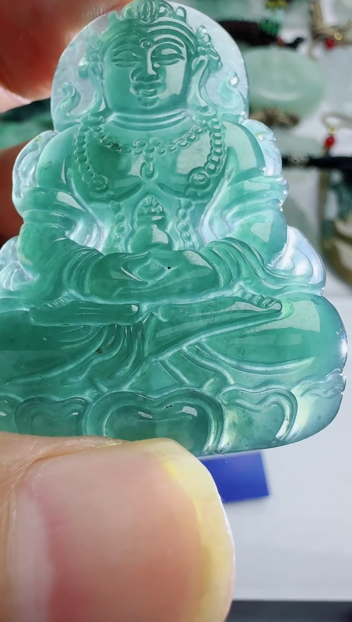 【闪购商品】翡翠吊坠(不含链)未镶嵌多样性随机发其一