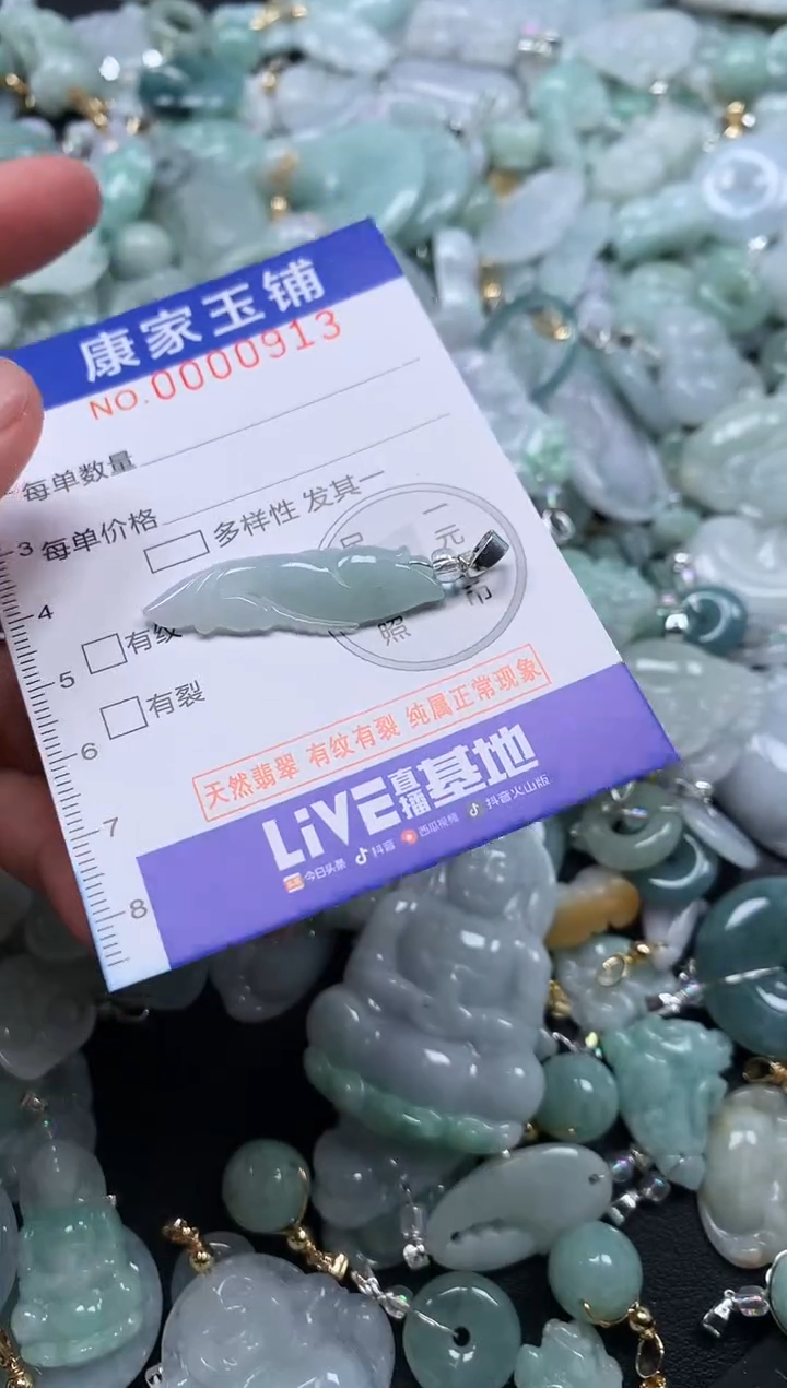 颈饰未镶嵌翡翠913