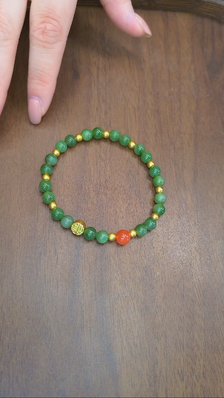 未镶嵌手链和田玉和田玉手链