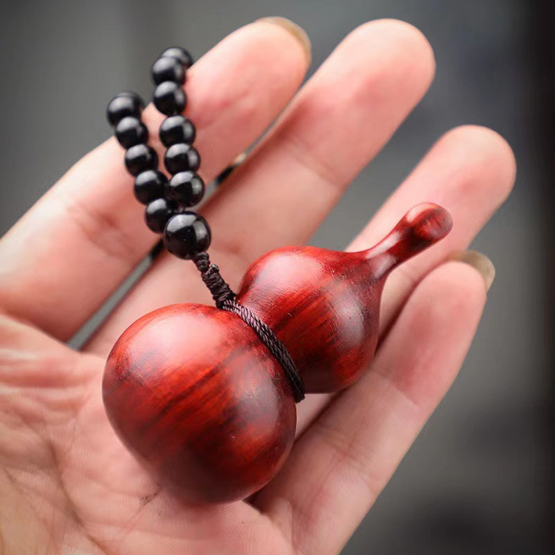 小叶紫檀手把件-无礼盒-32377