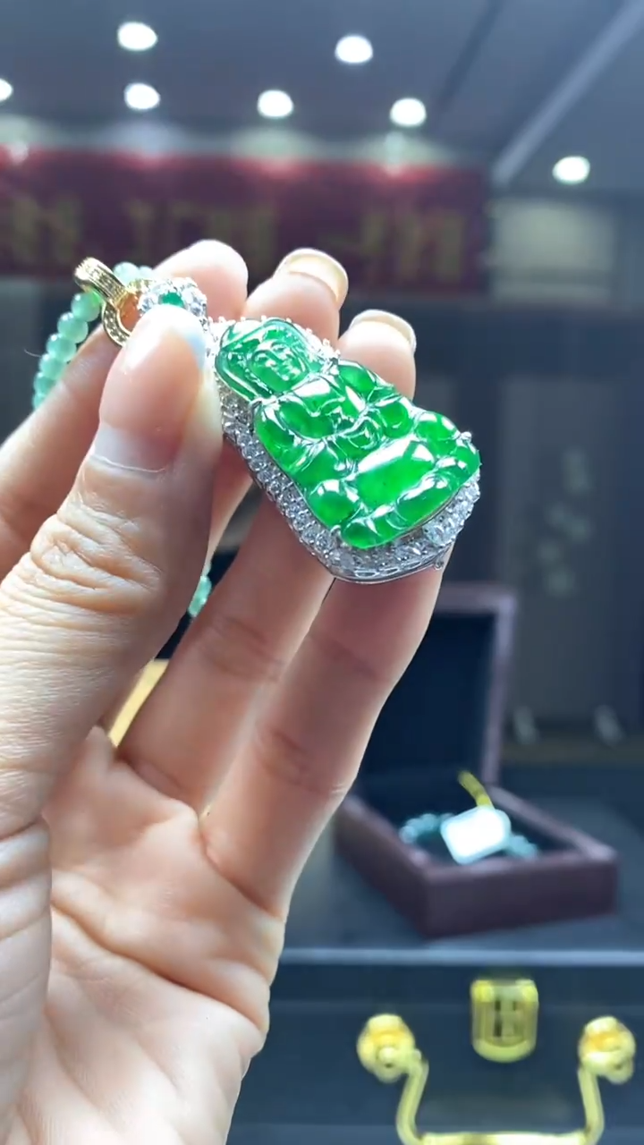 【闪购商品】翡翠颈饰未镶嵌********672