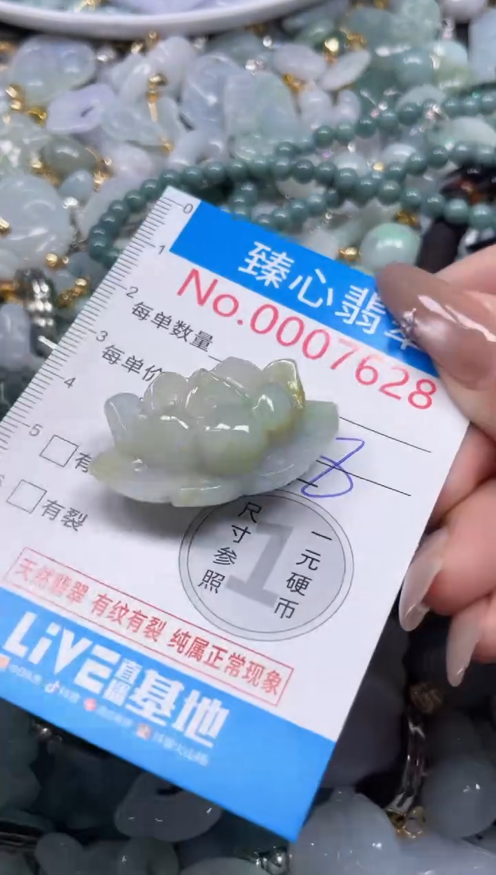 颈饰未镶嵌翡翠7628