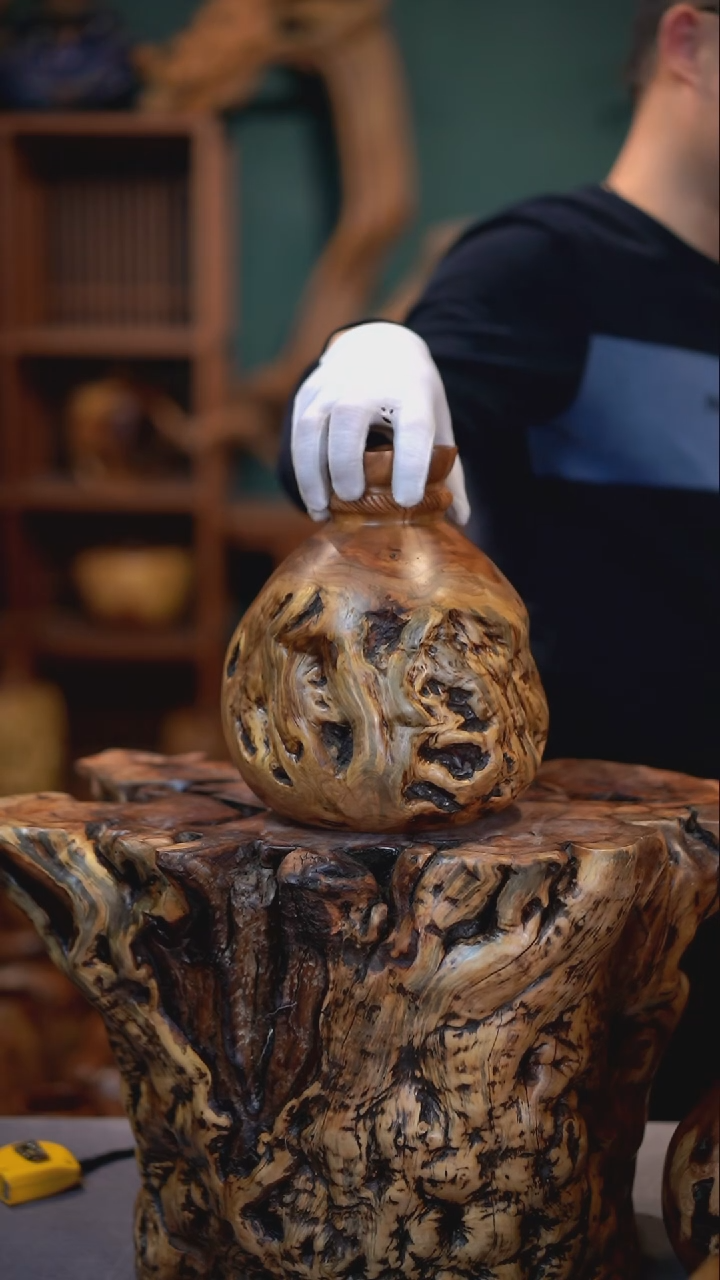 【闪购商品】枣木雷击枣木钱袋子