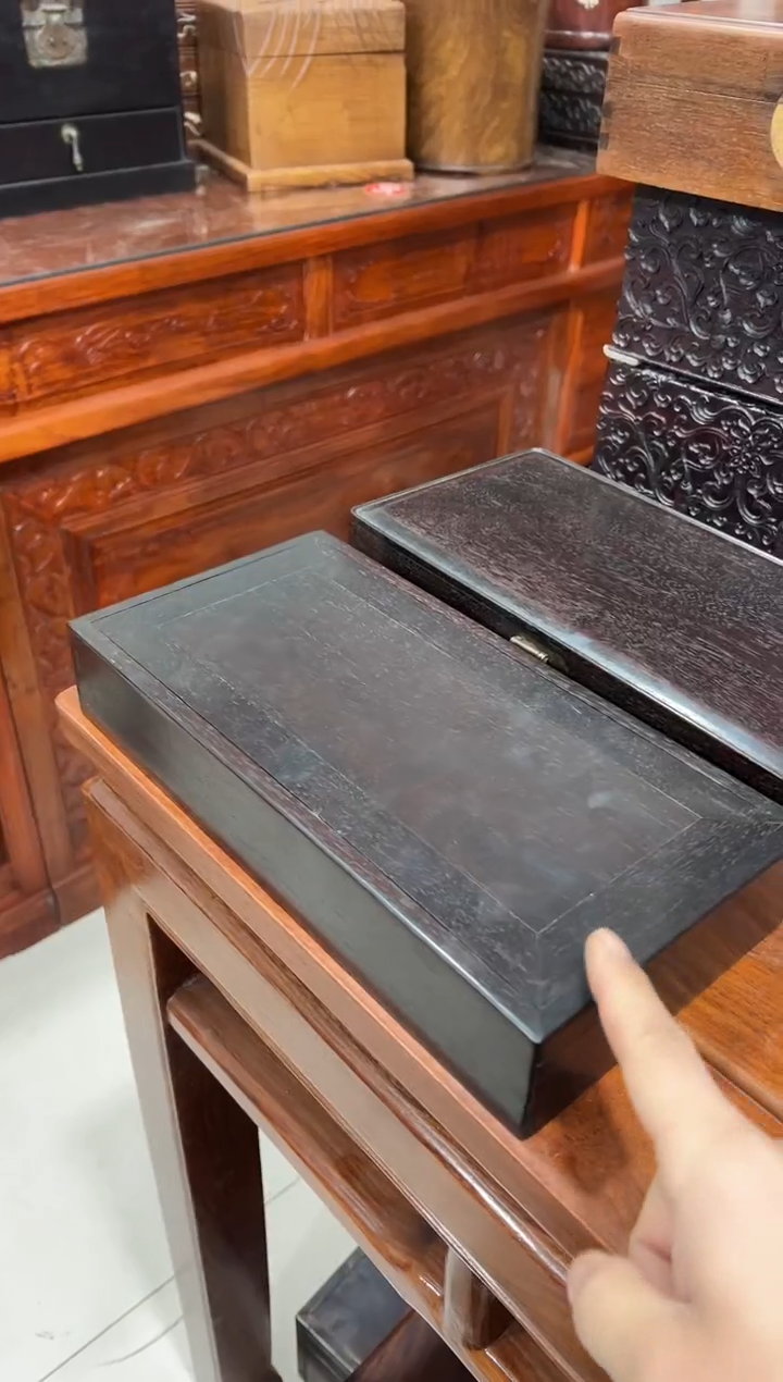 紫檀木抽拉盒111