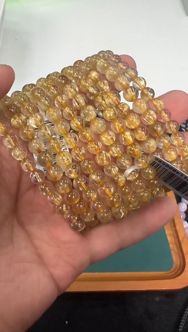 【闪购商品】水晶手链未镶嵌匝50 ck4365约6mm多样性发一件