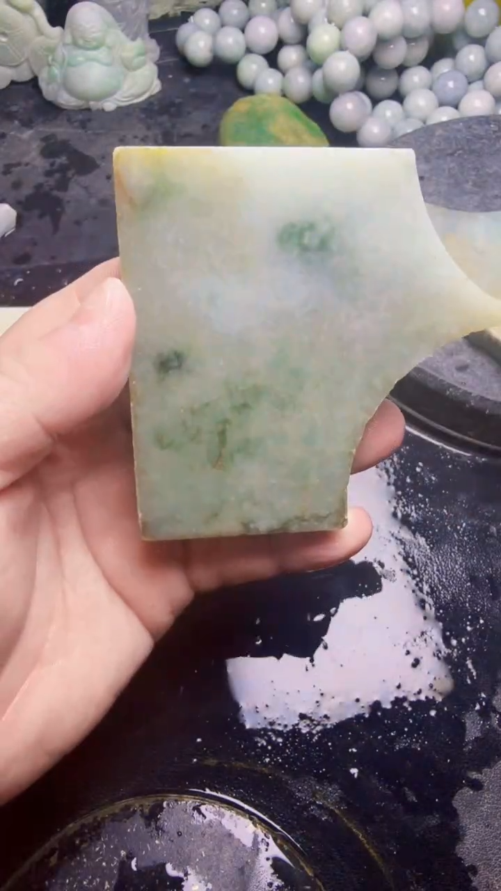 未镶嵌挂件翡翠天然翡翠043