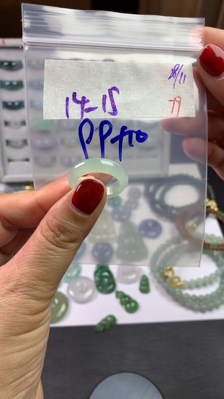 未镶嵌定制翡翠毛货需精细抛光拍一发一