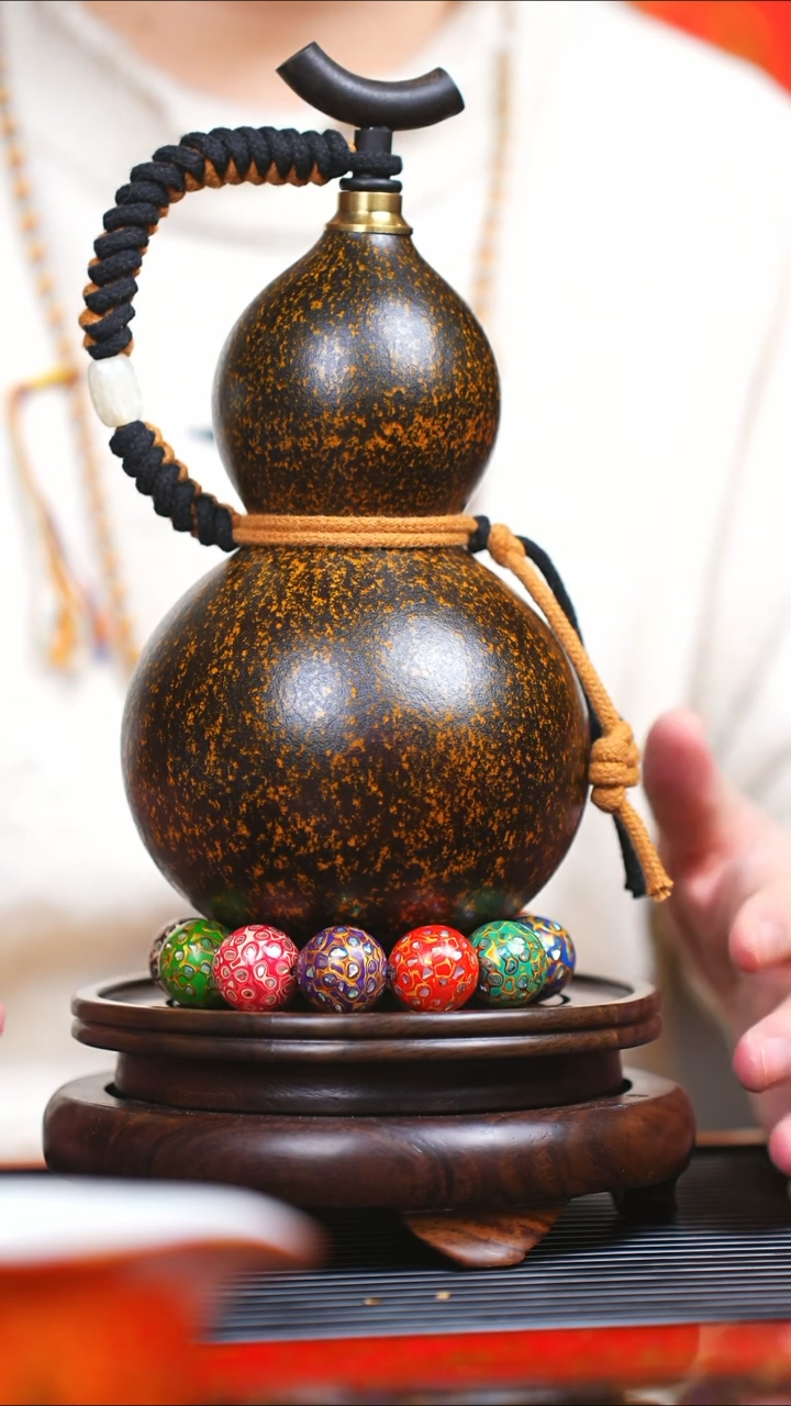 【闪购商品】JV124非遗臻选大漆酒葫芦