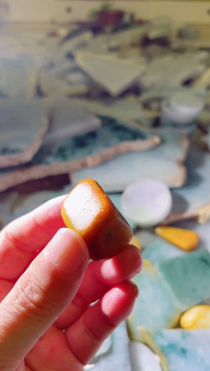 【闪购商品】翡翠颈饰未镶嵌翡翠A货小猫7