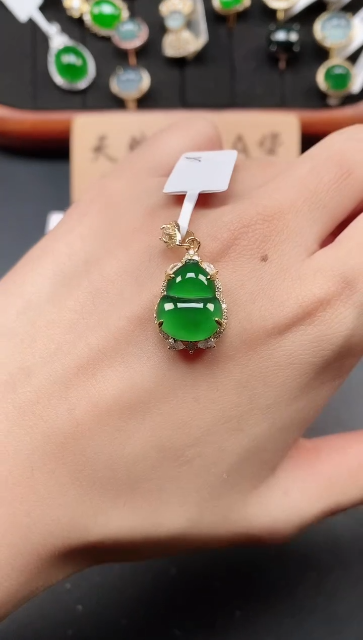 银S925镶嵌戒指翡翠1111